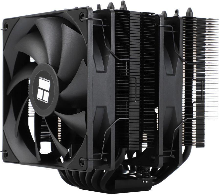 Устройство охлаждения(кулер) Thermalright Phantom Spirit 120 SE Soc-AM5/AM4/1200/1700/1851 черный 4-pin 25.6dB Al+Cu 765gr Ret (PS120-SE-BL)