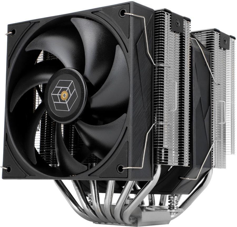 Устройство охлаждения(кулер) Thermalright Royal Pretor 130 Soc-AM5/AM4/1200/1700/1851 серебристый/черный 4-pin 29.4dB Al+Cu Ret (RP130)