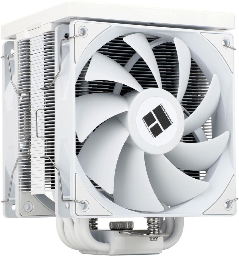 Устройство охлаждения(кулер) Thermalright Burst Assassin Vision 120 Soc-AM5/AM4/1200/1700/1851 белый 4-pin 25.6dB Al+Cu LCD Ret (BA120-VISION-WH)