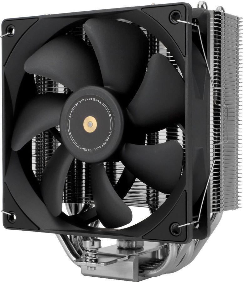 Устройство охлаждения(кулер) Thermalright TA 120 EX V2 Soc-AM5/AM4/1151/1200/2066/2011/1700 серебристый/черный 4-pin 27dB Al+Cu Ret (TA120-EX-V2)
