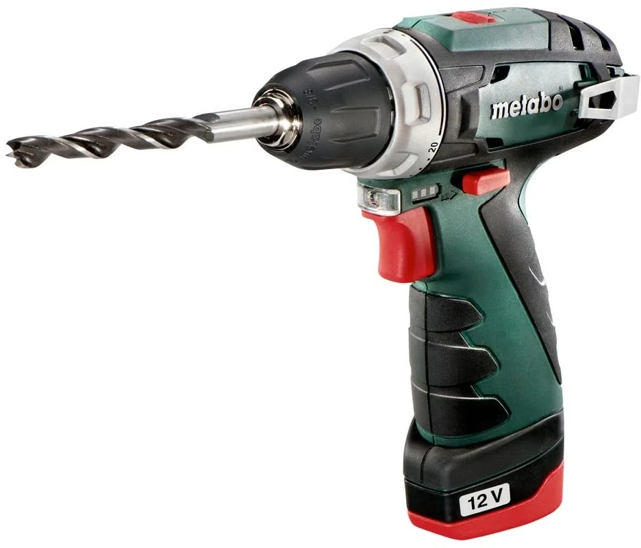 Дрель-шуруповерт Metabo Metabo PowerMaxx BS аккум. патрон:быстрозажимной (кейс в комплекте) (600984500)
