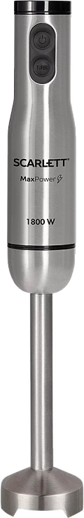 Блендер погружной Scarlett SC-HB42F87 1800Вт стальной/черный