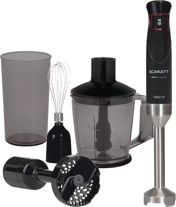 Блендер погружной Scarlett SC-HB42M35 1600Вт черный