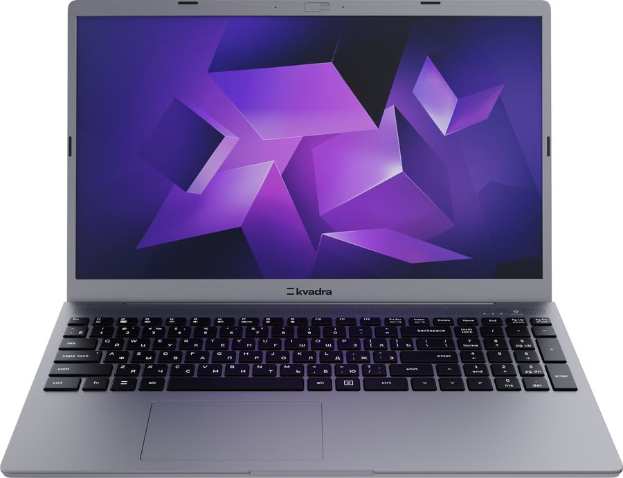 Ноутбук Kvadra Nau LE15T Rev.1.1 Core i5 1235U 8Gb SSD512Gb Intel UHD Graphics 15.6" IPS FHD (1920x1080) без ОС dk.grey WiFi BT Cam (Y22L02P01101R_7872F1)