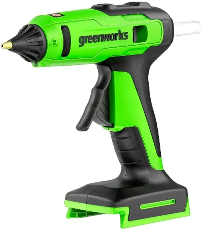 Клеевой пистолет Greenworks G24GLG стерж.:11мм (3502207)