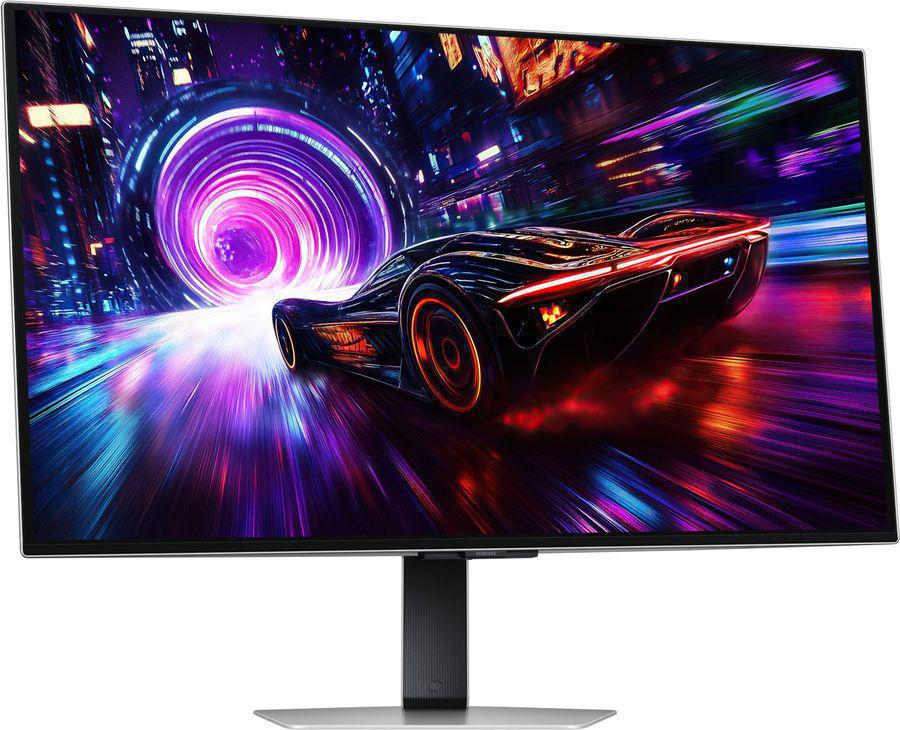 Монитор Samsung 32" Odyssey OLED G8 LS32FG812SIXCI серебристый OLED LED 16:9 HDMI матовая HAS Piv 260cd 178гр/178гр 3840x2160 240Hz FreeSync Premium Pro DP 4K USB 8.4кг
