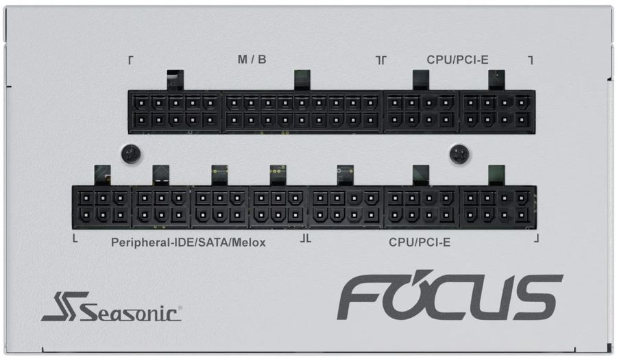 Блок питания Seasonic ATX 850W Focus GX-850 Gen.5 WHITE 80+ gold (20+4pin) APFC 135mm fan 8xSATA Cab Manag RTL