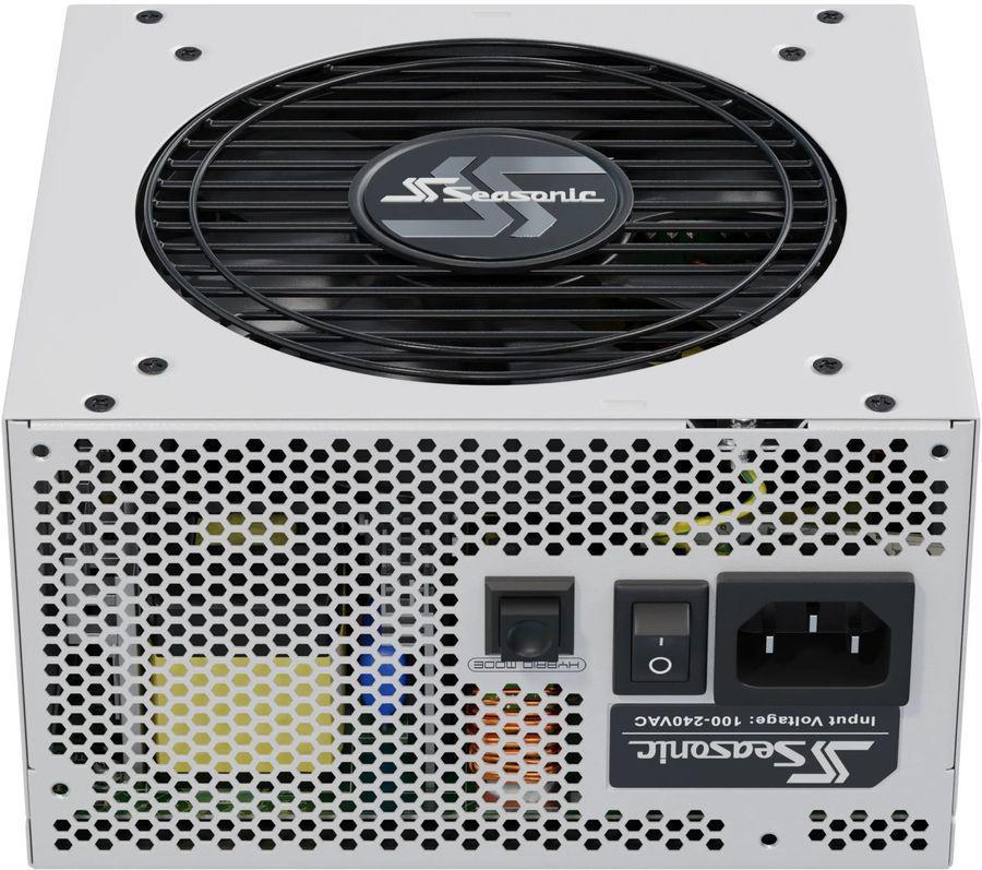 Блок питания Seasonic ATX 850W Focus GX-850 Gen.5 WHITE 80+ gold (20+4pin) APFC 135mm fan 8xSATA Cab Manag RTL