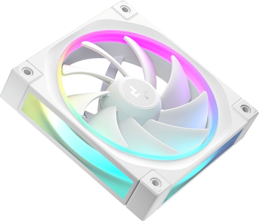 Вентилятор для корпуса Deepcool FL12 Wh ARGB 120х120x25 белый 4-pin 32дБ (R-FL12-WHAPN1-G) Ret