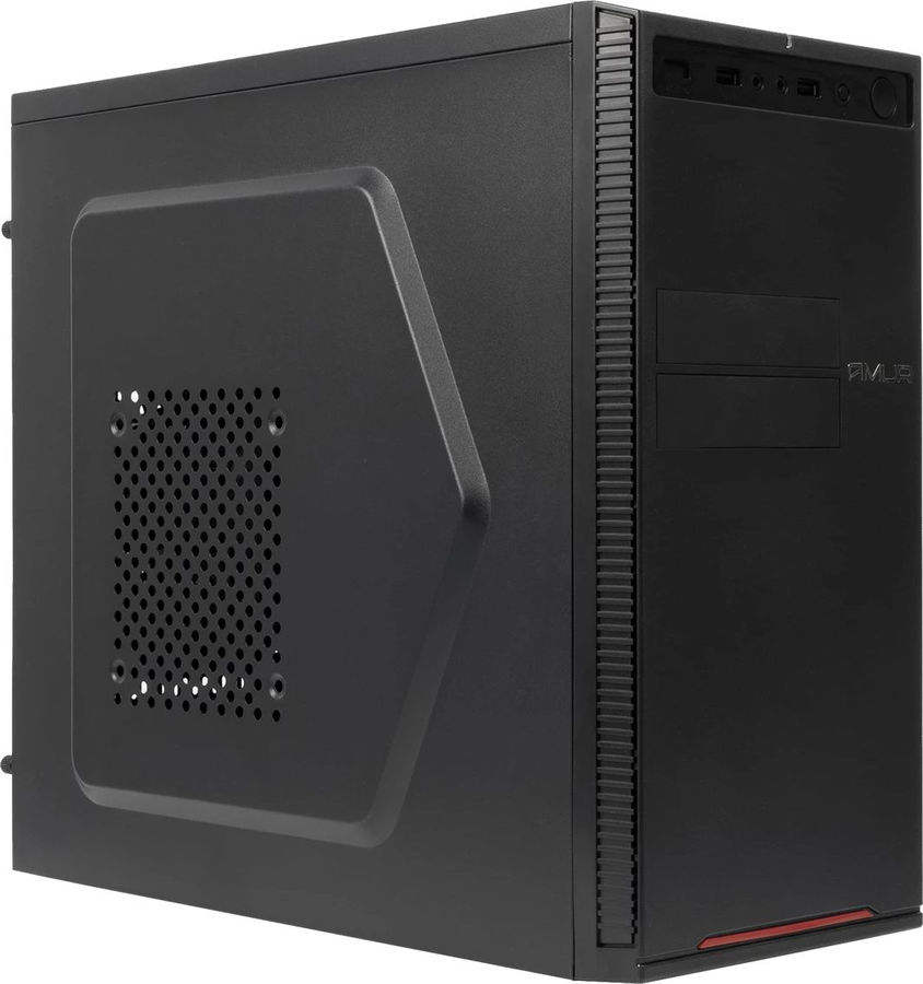 ПК Amur Нарвал A5А12 MT Ryzen 5 5600G (3.9) 16Gb SSD512Gb Vega 7 FreeDOS GbitEth 400W мышь клавиатура черный (RUS) (2105147)