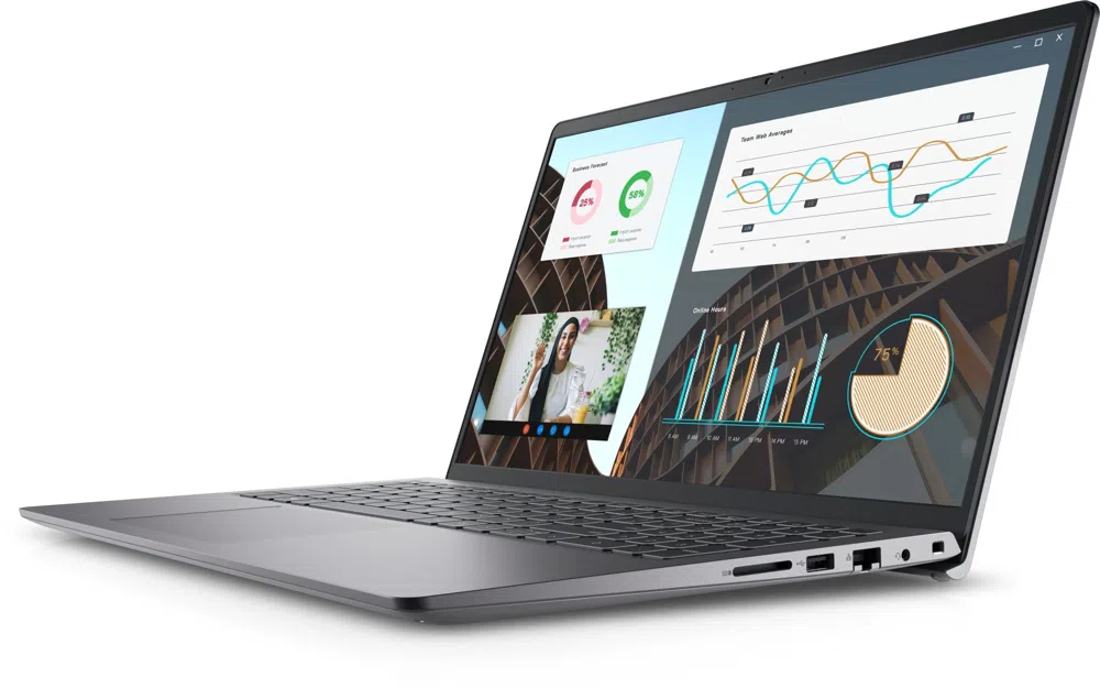 Ноутбук Dell Vostro 3530 Core i3 1305U 16Gb SSD512Gb Intel UHD Graphics 15.6" WVA FHD (1920x1080) Linux Ubuntu black WiFi BT Cam (3530-3650)