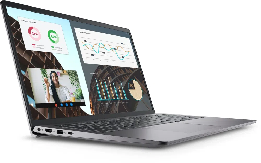 Ноутбук Dell Vostro 3530 Core i3 1305U 16Gb SSD512Gb Intel UHD Graphics 15.6" WVA FHD (1920x1080) Linux Ubuntu black WiFi BT Cam (3530-3650)