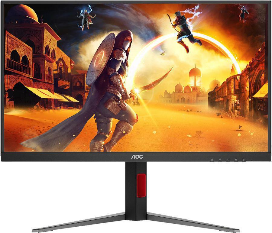 Монитор AOC 27" Q27G4S черный IPS LED 16:9 HDMI матовая HAS Piv 350cd 178гр/178гр 2560x1440 300Hz FreeSync DP Quad 2K (1440p) 5.33кг