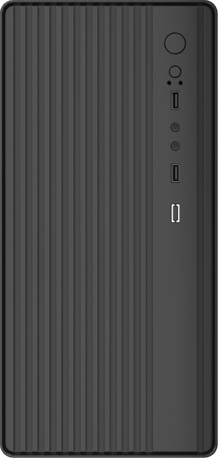 Корпус Accord ACC-M258-01B черный без БП mATX 1x80mm 2xUSB2.0 audio