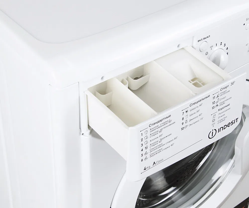 Стиральная машина Indesit EcoTime IWUB 4085 класс: A загр.фронтальная макс.:4кг белый
