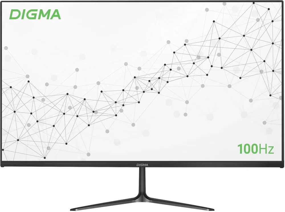 Монитор Digma 27" Progress 27P302F черный IPS LED 5ms 16:9 HDMI матовая 250cd 178гр/178гр 1920x1080 100Hz FreeSync VGA FHD 5.8кг