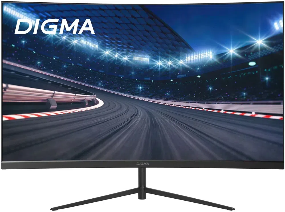Монитор Digma 27" Overdrive 27A511Q черный VA LED 1ms 16:9 HDMI матовая 250cd 178гр/178гр 2560x1440 180Hz FreeSync DP 2K 4.3кг