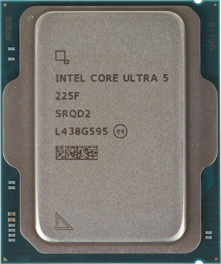 Процессор Intel Core Ultra 5 225F Soc-1851 (AT8076806416) (4.9GHz) OEM
