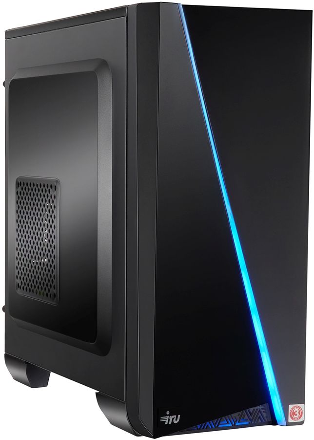 ПК IRU Tactio 320A5GER MT Ryzen 5 5600G (3.9) 16Gb SSD512Gb RGr Windows 11 Pro 64 GbitEth 500W черный (RUS) (2106549)
