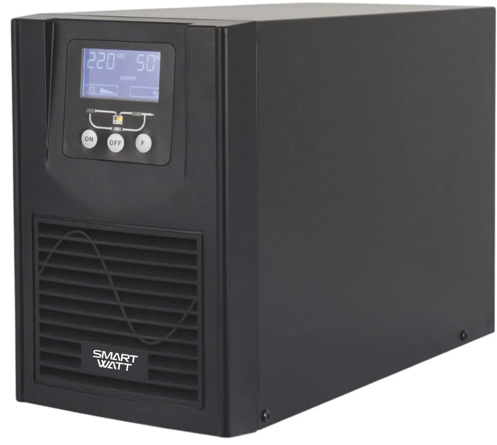 Источник бесперебойного питания Smartwatt IEC 1kVA 900Вт 1000ВА черный