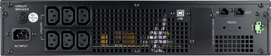 Источник бесперебойного питания Smartwatt Secure IEC 1kVA 900Вт 1000ВА черный