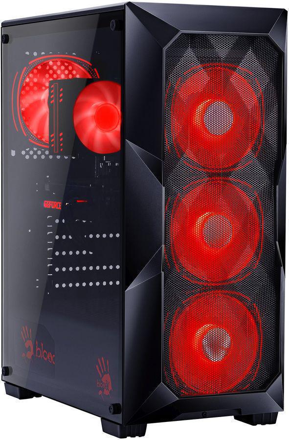 ПК Bloody BD-PC RB55C1 MT Ryzen 5 5600X (3.7) 32Gb SSD1Tb RTX4060 8Gb Windows 11 Home GbitEth 500W черный (RUS) (2107186)