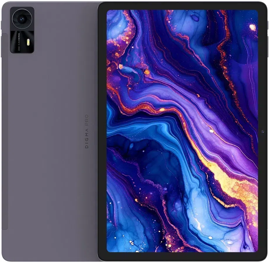 Планшет Digma Pro Zenith II T620 (1.8) 8C RAM8Gb ROM256Gb 11" IPS 1920x1200 4G Android 15 графит 13Mpix 5Mpix BT WiFi microSD 1Tb 8000mAh 298hrs