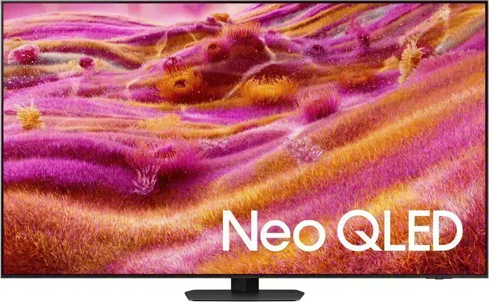 Телевизор QLED Samsung 85" QE85QN90FAUXRU Q черный титан 4K Ultra HD 120Hz DVB-T2 DVB-C DVB-S2 USB WiFi Smart TV