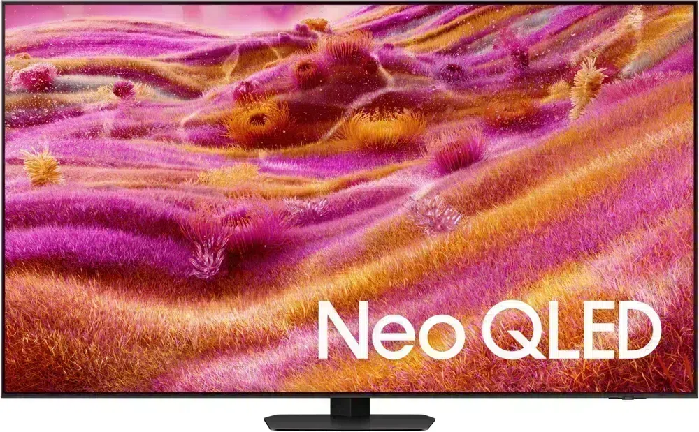 Телевизор QLED Samsung 75" QE75QN90FAUXRU Q черный титан 4K Ultra HD 120Hz DVB-T2 DVB-C DVB-S2 USB WiFi Smart TV