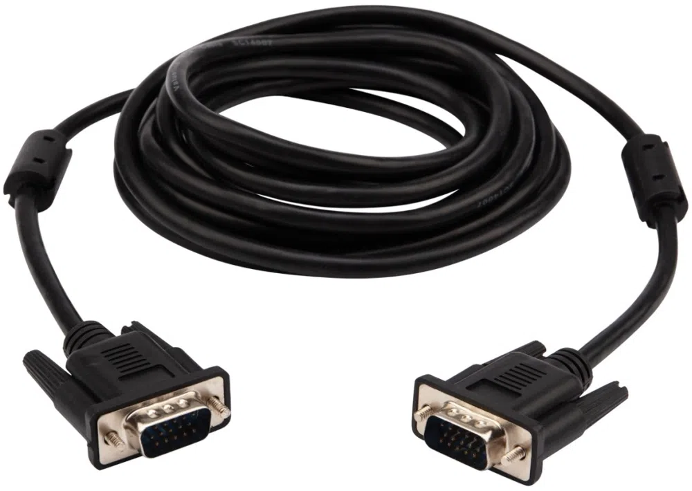 Кабель PROconnect VGA (m) VGA (m) 3м (17-5505-6) феррит.кольца черный (упак.:1шт)