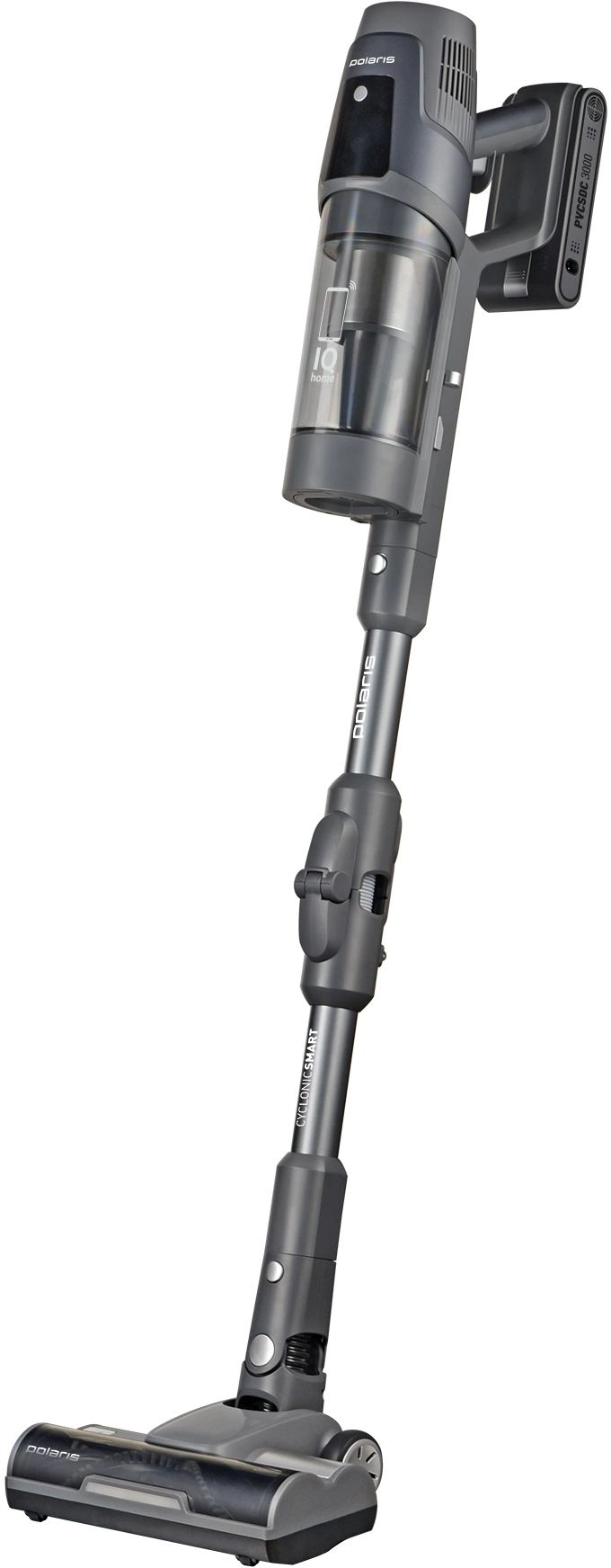 Пылесос Polaris IQ Home PVCSDC 3000 800Вт серый (в компл.:3мешка)