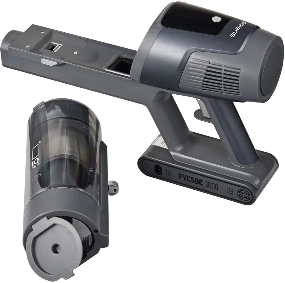 Пылесос Polaris IQ Home PVCSDC 3000 800Вт серый (в компл.:3мешка)