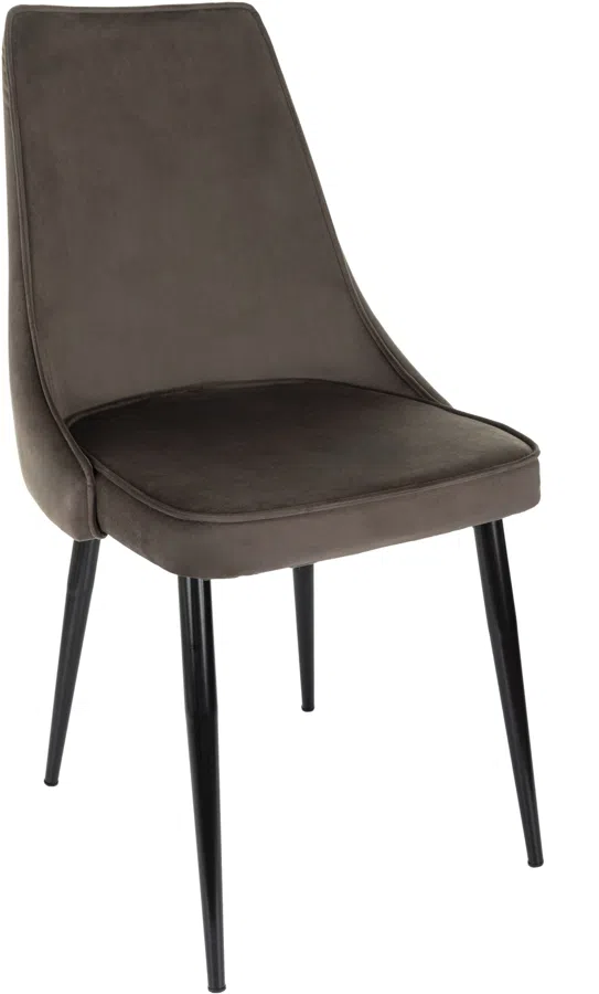 Стул для дома Бюрократ CH-K4 коричневый Holland 74 металл черный на ножках (CH-K4_1/HL74)