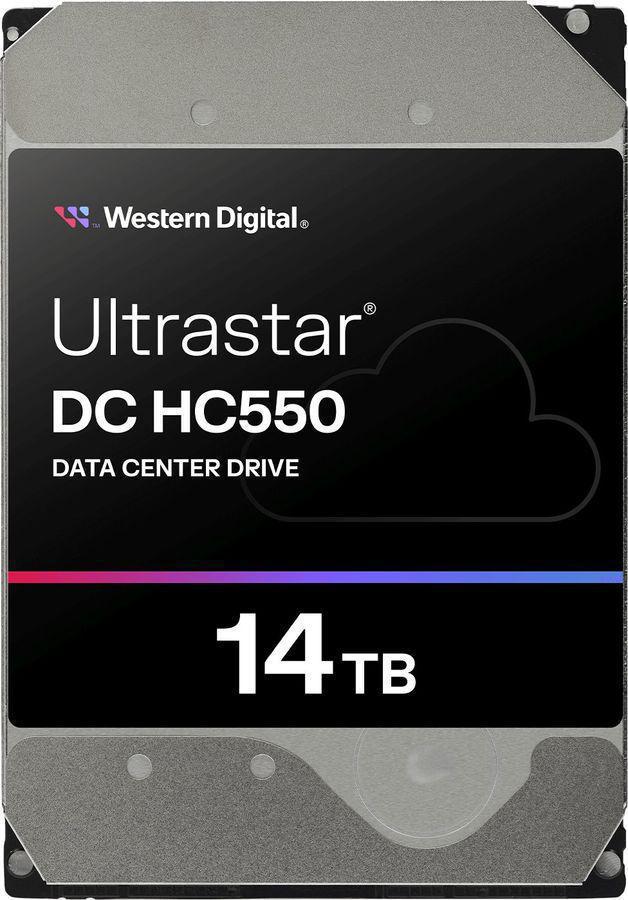 Жесткий диск WD SATA-III 16TB 0F38468 WUH721816ALE6L4 Server Ultrastar DC HC550 512E (7200rpm) 512Mb 3.5"