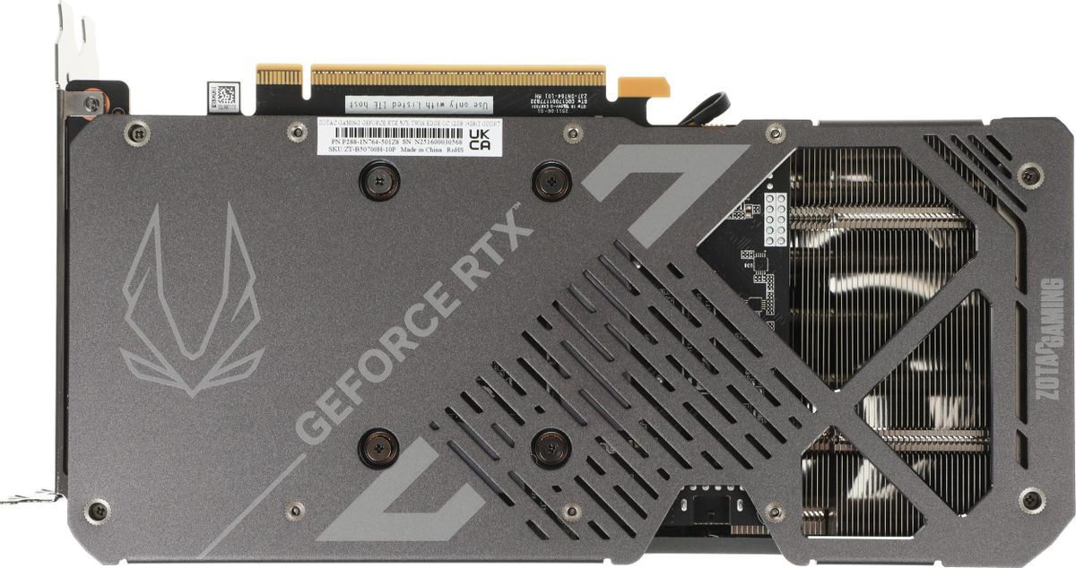 Видеокарта Zotac PCI-E 5.0 RTX 5070 TWIN EDGE OC NVIDIA GeForce RTX 5070 12Gb 192bit GDDR7 2542/28000 HDMIx1 DPx3 HDCP Ret