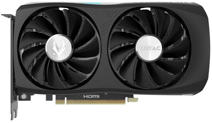 Видеокарта Zotac PCI-E 4.0 RTX 4060 Ti 16GB TWIN EDGE NVIDIA GeForce RTX 4060TI 16Gb 128bit GDDR6 2535/18000 HDMIx1 DPx3 HDCP Ret
