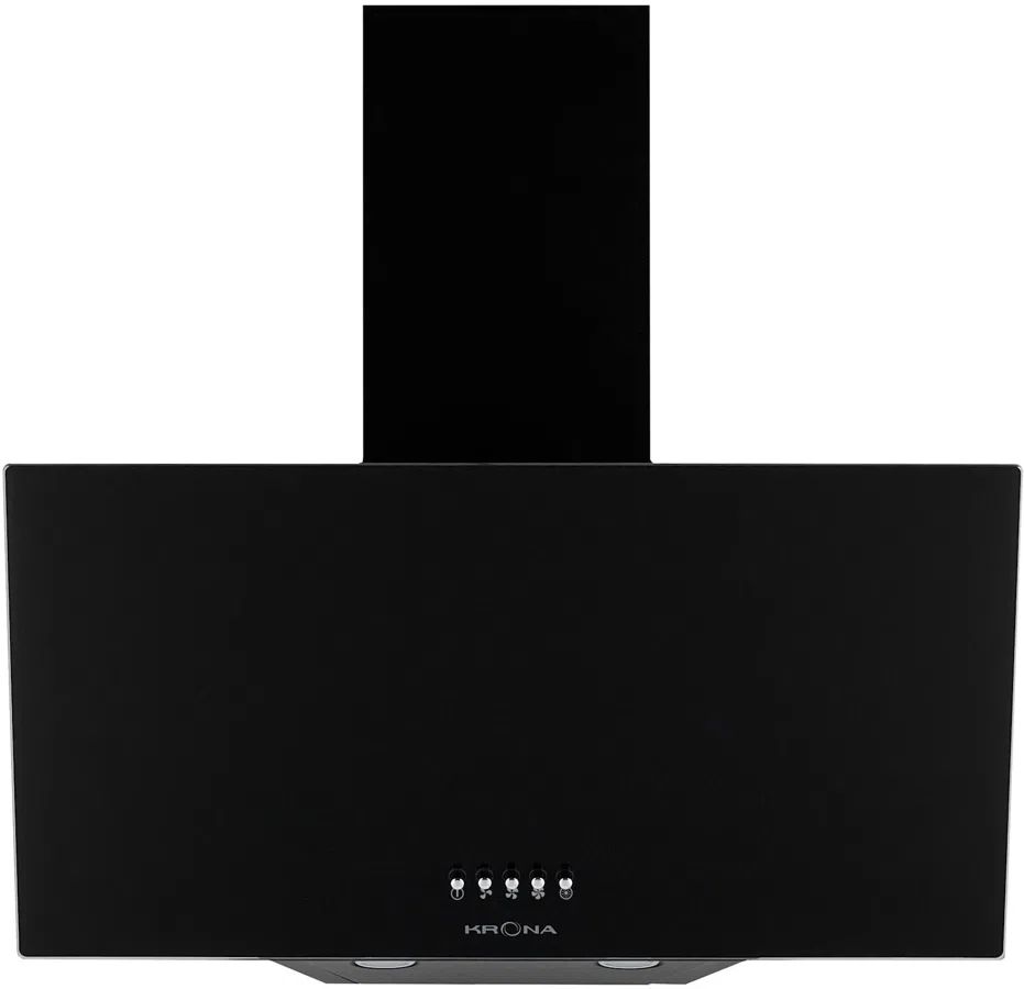 Вытяжка каминная Krona Helga 600 PB черный управление: кнопочное (1 мотор)