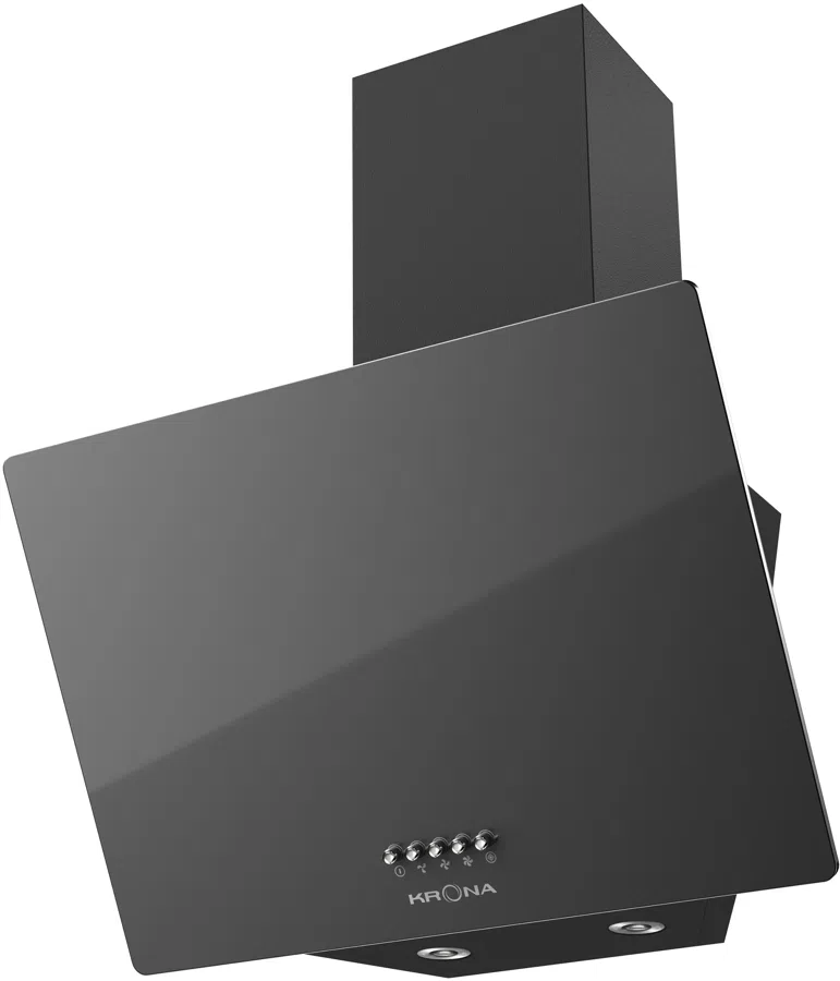 Вытяжка каминная Krona Helga 500 PB черный управление: кнопочное (1 мотор)
