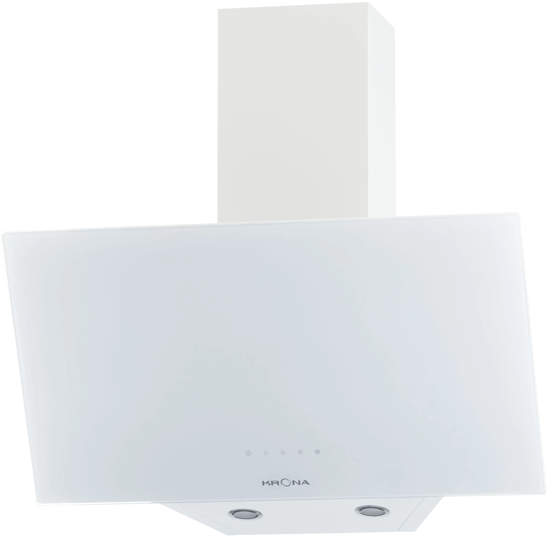 Вытяжка каминная Krona Helga 600 S белый управление: сенсорное (1 мотор)