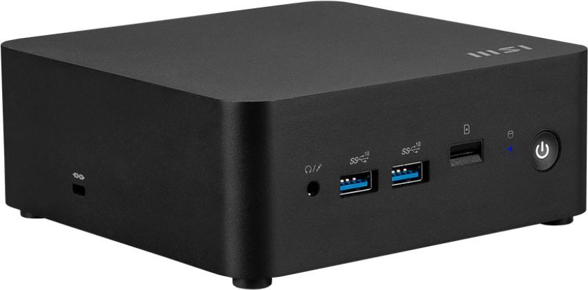 Неттоп MSI Cubi NUC 1M-044XRU Core 5 120U (1.4) 16Gb SSD512Gb Graphics CR без ОС 2xGbitEth WiFi BT 120W черный (9S6-B0B111-409)