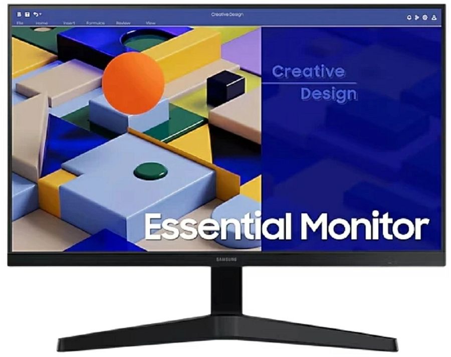 Монитор Samsung 27" S27C314EAIXCI черный IPS LED 5ms 16:9 HDMI матовая 1000:1 250cd 178гр/178гр 1920x1080 75Hz FreeSync VGA FHD 3.8кг