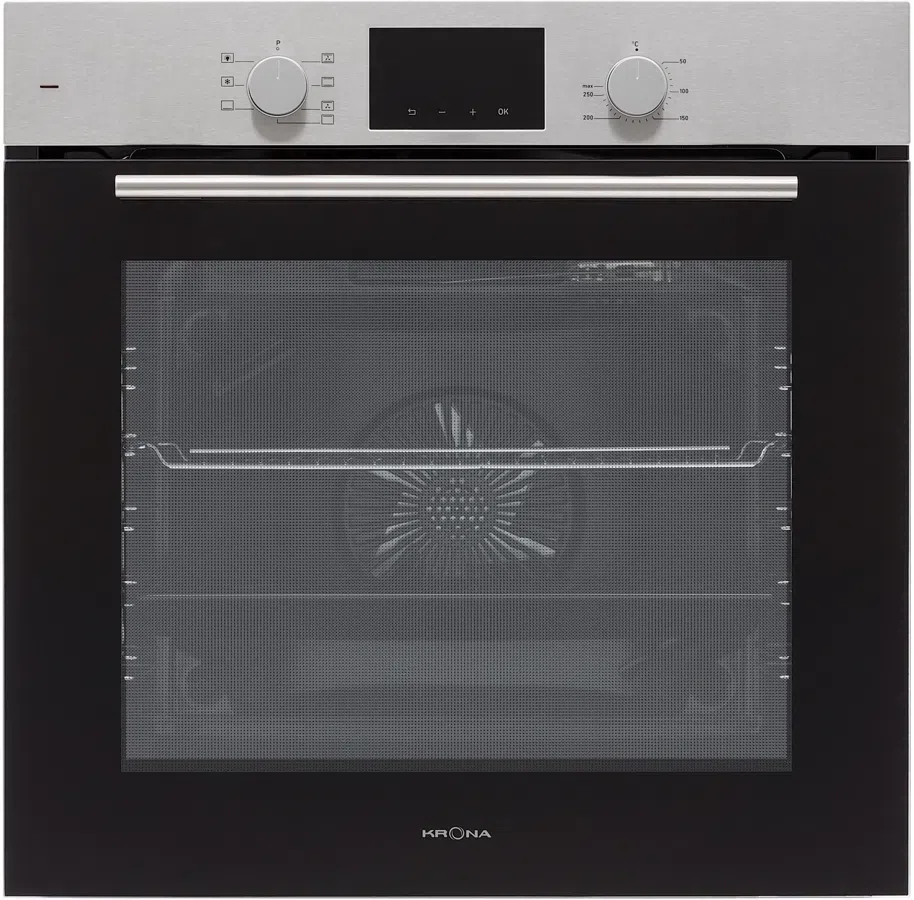 Духовой шкаф Электрический Krona Legende 60 IX нержавеющая сталь/черный