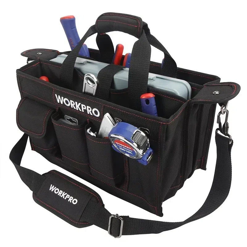 Сумка для инструментов Workpro WP281006 22отд. черный