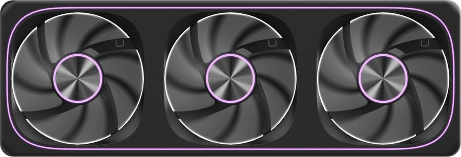 Вентилятор для корпуса Formula Air Fusion 3 ARGB 360х120x28 черный 4-pin 37.93дБ (AIR FUSION 3 BK) Ret