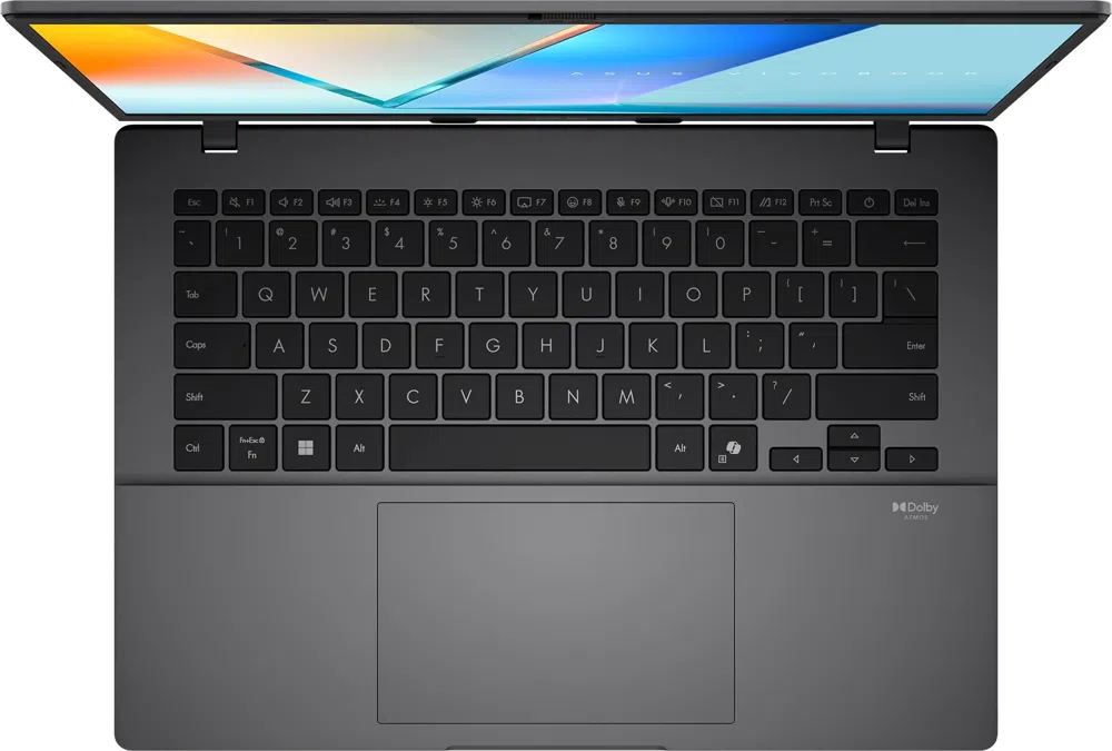 Ноутбук Asus VivoBook S14 S3407CA-LY097 Core Ultra 5 225H 16Gb SSD512Gb Intel Graphics 14" IPS WUXGA (1920x1200) без ОС grey WiFi BT Cam (90NB16J2-M00760)