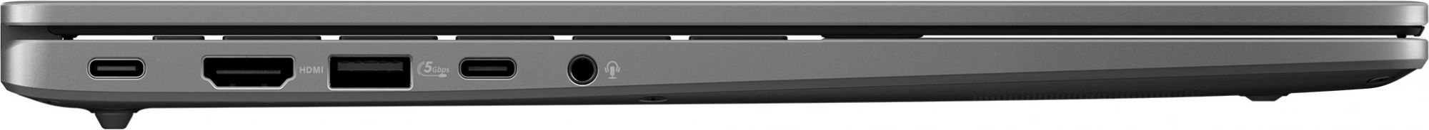 Ноутбук Asus VivoBook S14 S3407CA-LY097 Core Ultra 5 225H 16Gb SSD512Gb Intel Graphics 14" IPS WUXGA (1920x1200) без ОС grey WiFi BT Cam (90NB16J2-M00760)