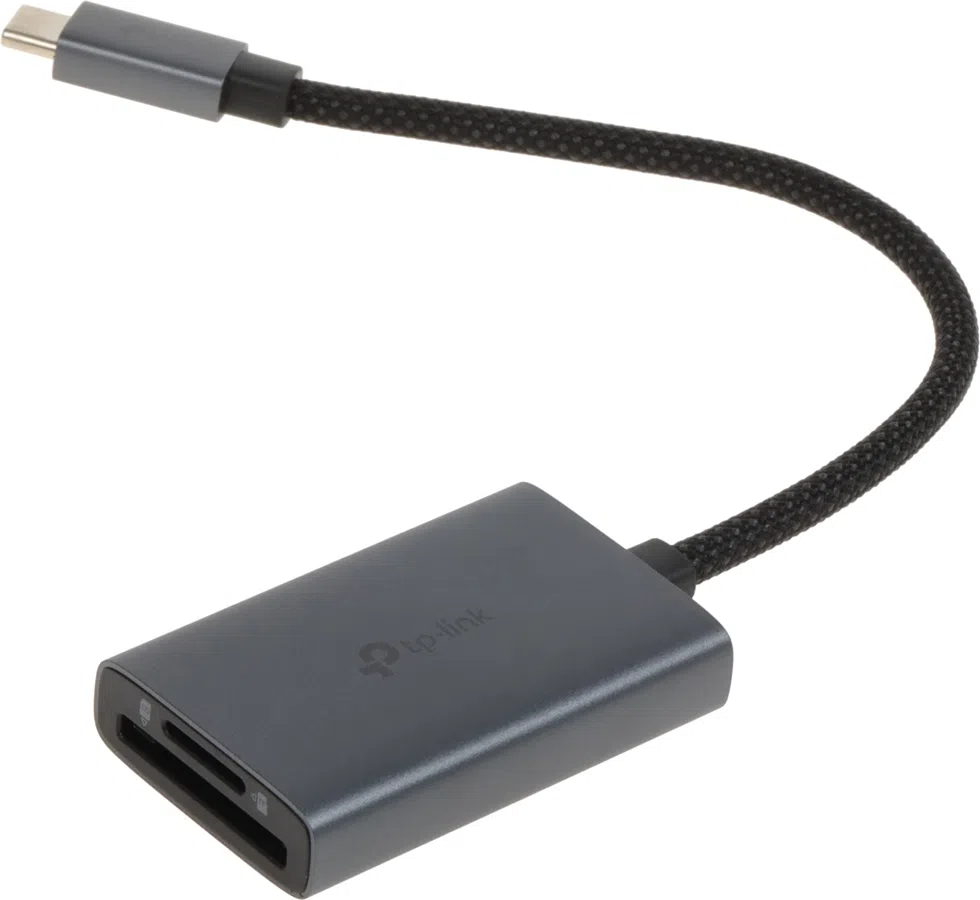 Устройство чтения карт памяти USB Type-C TP-Link UA440C серый