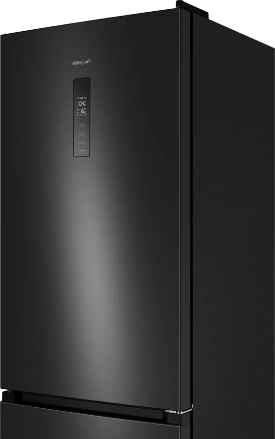 Холодильник Weissgauff WRK 185 Total NoFrost Inverter Black 2-хкамерн. черный инвертер