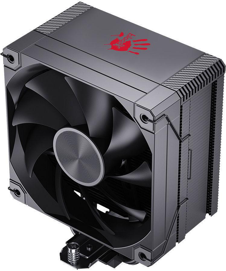 Устройство охлаждения(кулер) Bloody AC-12 Soc-AM5/AM4/1200/1700/1851 черный 4-pin 14-26dB Al+Cu 230W 582gr Ret (AC-12-230-BK)