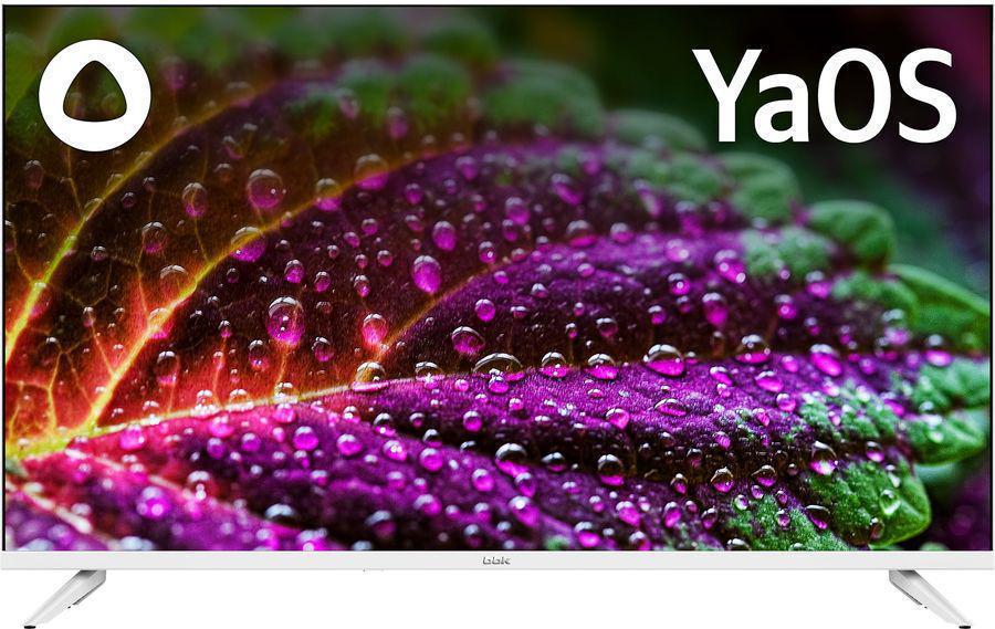 Телевизор LED BBK 40" 40LEX-7241/FTS2C (W) YaOS белый FULL HD 60Hz DVB-T2 DVB-C DVB-S2 USB WiFi Smart TV (RUS)